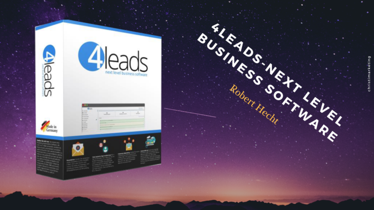 Das Bild zeigt das Logo von 4Leads, einer E-Mail Marketing Software für Affiliate Business.