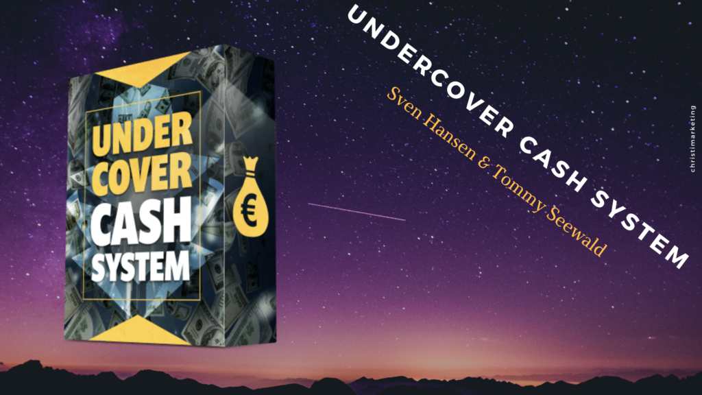 Das Undercover Cash System im Review digitalen Infoprodukten